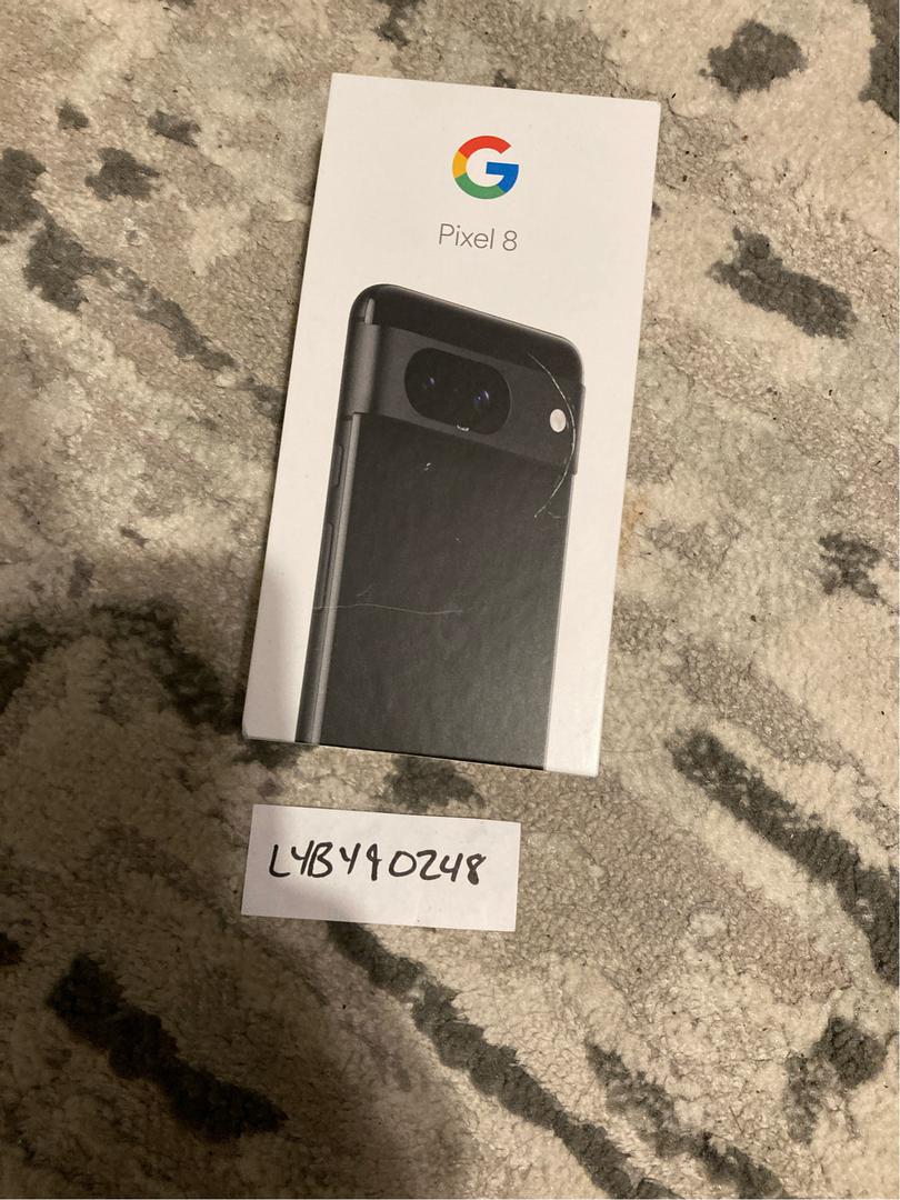 Google Pixel 8, color Obsidian