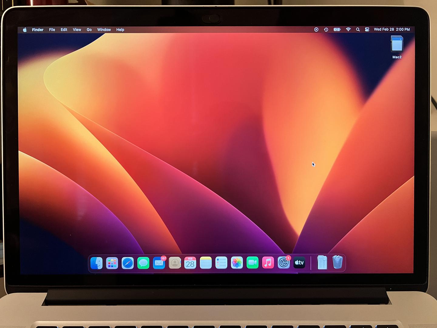 MacBook Pro 2015 (Retina) - 15", color Silver