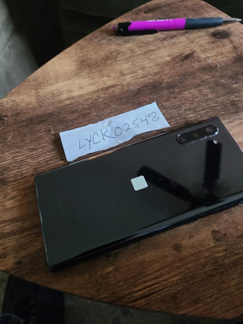 Samsung Galaxy Note 10, color Aura Glow