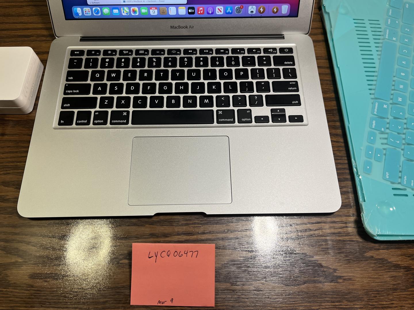 MacBook Air 2017 - 13", color Silver