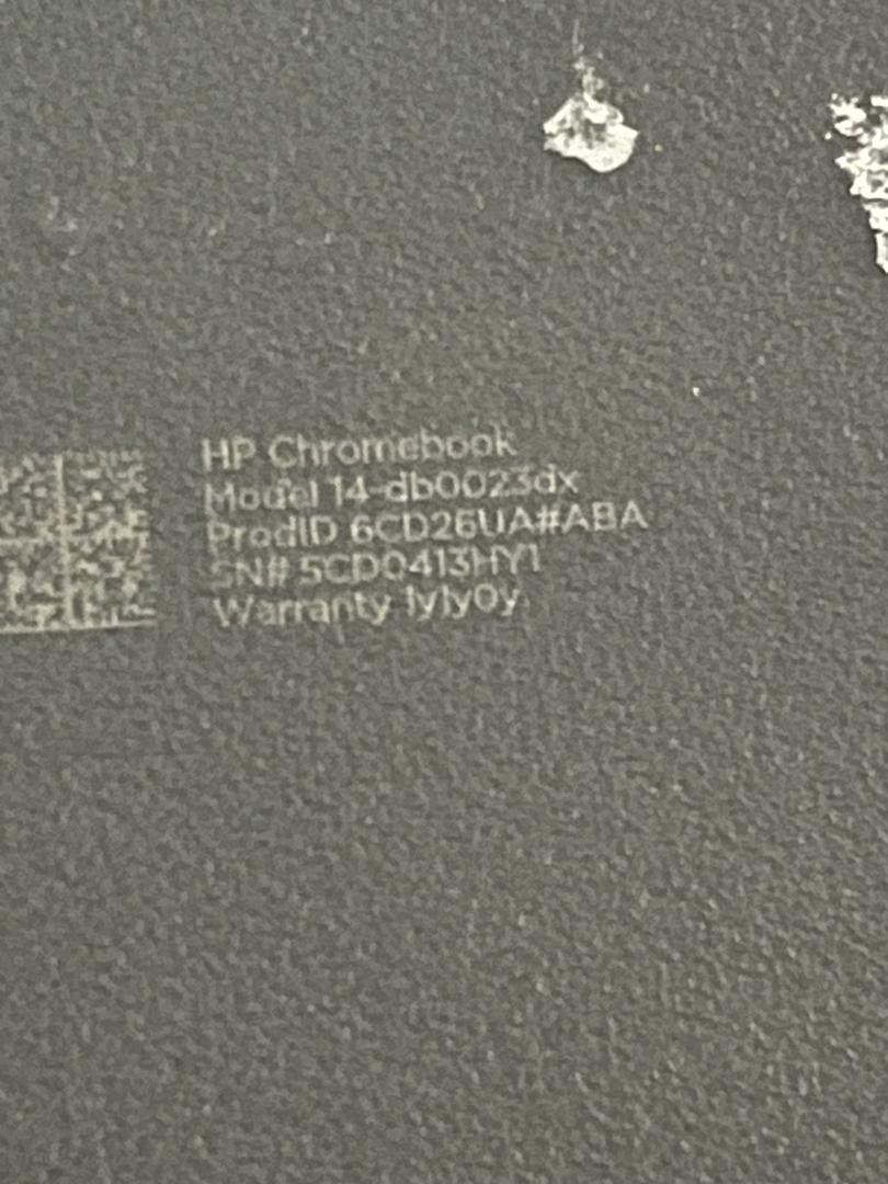 HP Chromebook 14, color Black