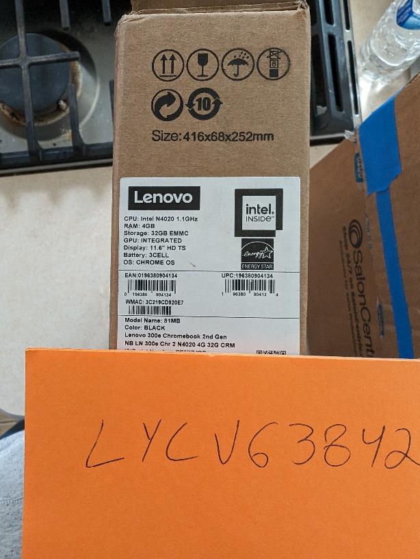 Lenovo 300e 2nd Gen, color Gray