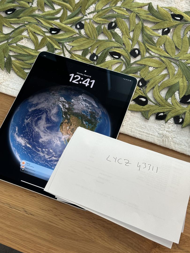 Apple iPad Pro 12.9" 6th Gen 2022, color Silver