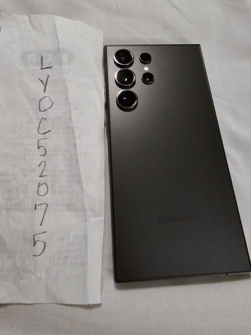 Samsung Galaxy S24 Ultra, color Black