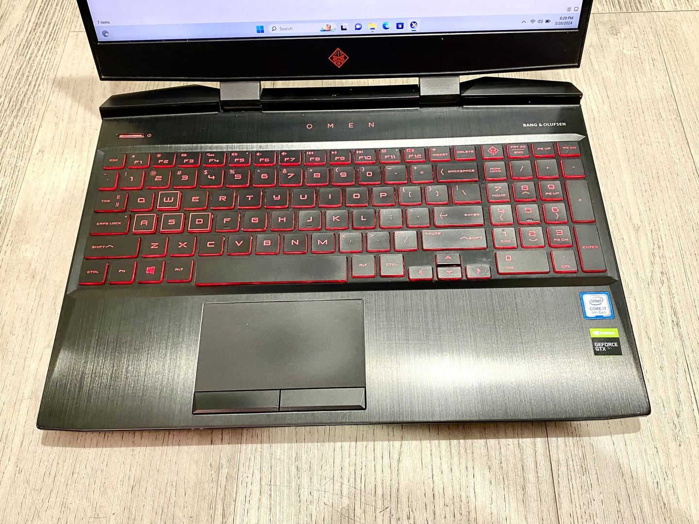 HP Omen Laptop, color