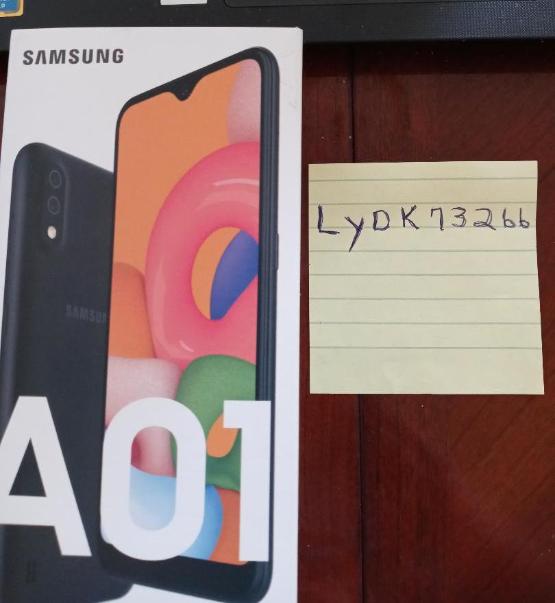 Samsung Galaxy A01, color Black