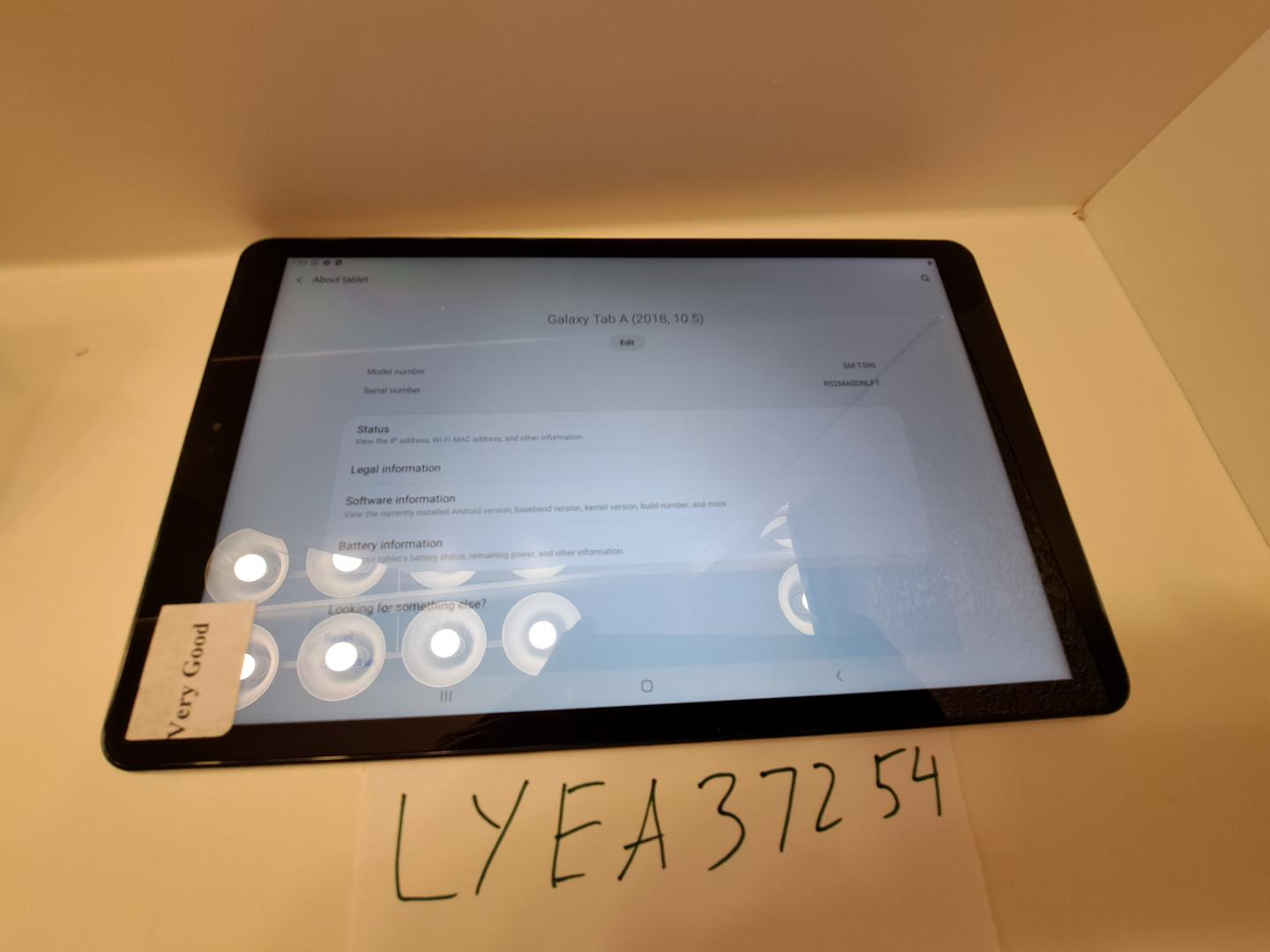 Samsung Galaxy Tab A 2018 10.5", color White