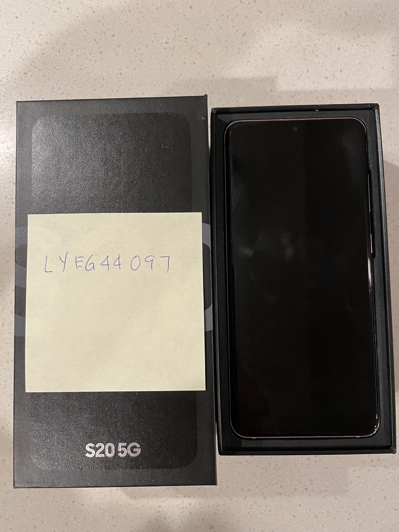 Samsung Galaxy S20 5G, color Pink