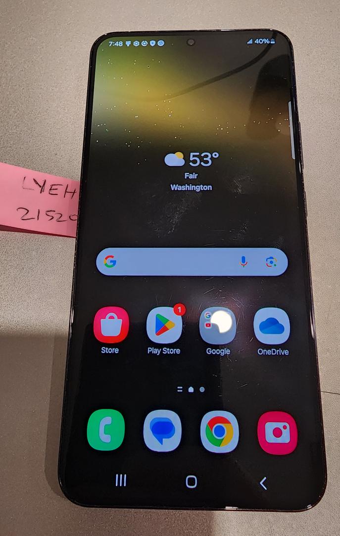 Samsung Galaxy S22 Plus TMobile, Black, 256GB, 8GB, SMS906U