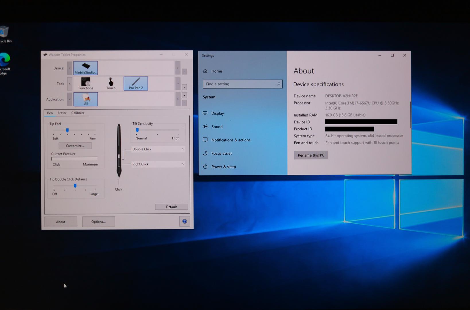 Wacom MobileStudio Pro 16", color