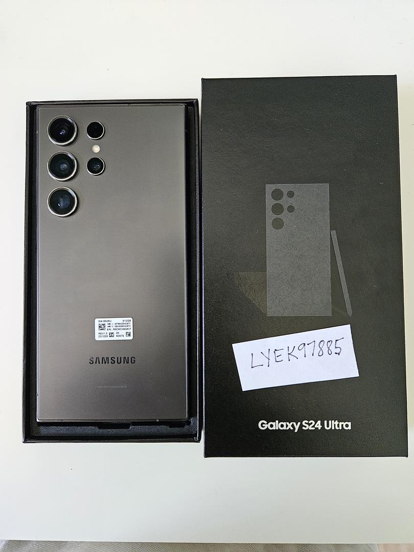 Samsung Galaxy S24 Ultra Spectrum, Black, 512GB, 12GB, SMS928U