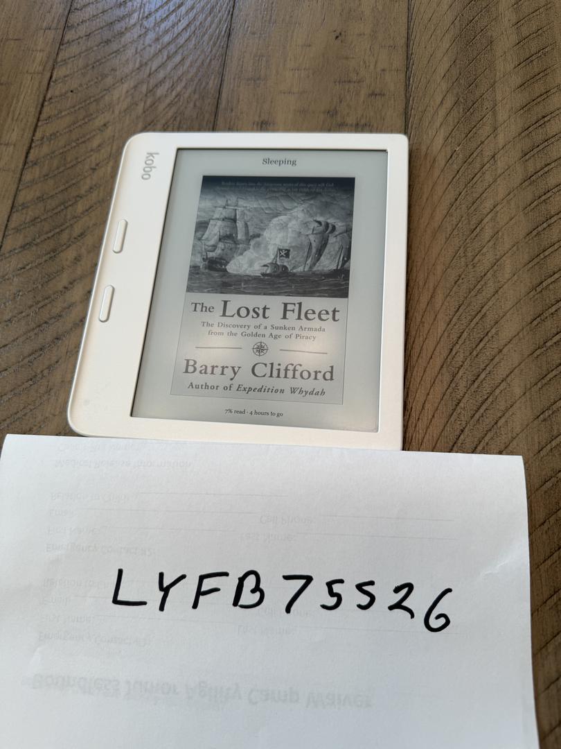 Kobo Libra 2, color White