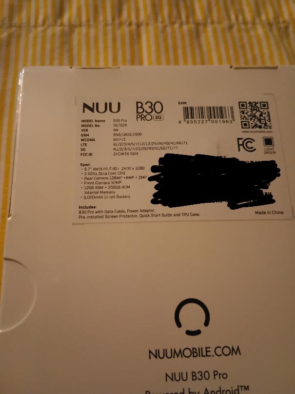 Nuu Smartphone, color