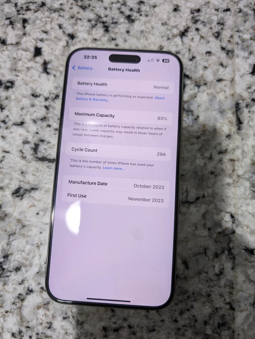 Apple iPhone 15 Pro Max, color Natural