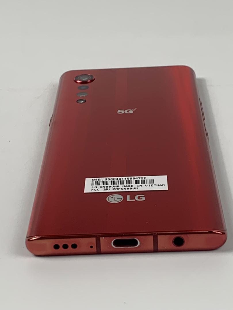 LG Velvet 5G, color Red