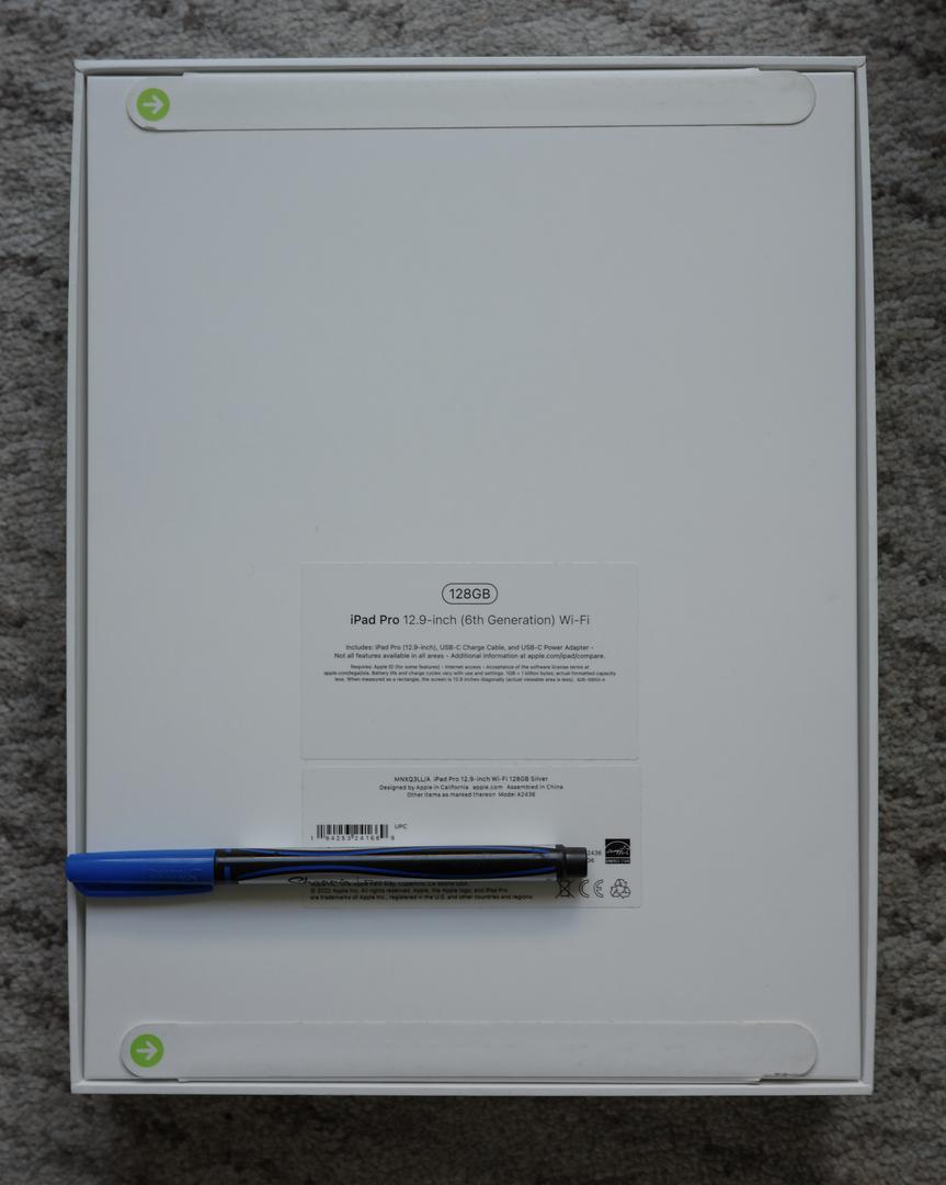 Apple iPad Pro 12.9" 6th Gen 2022, color Silver