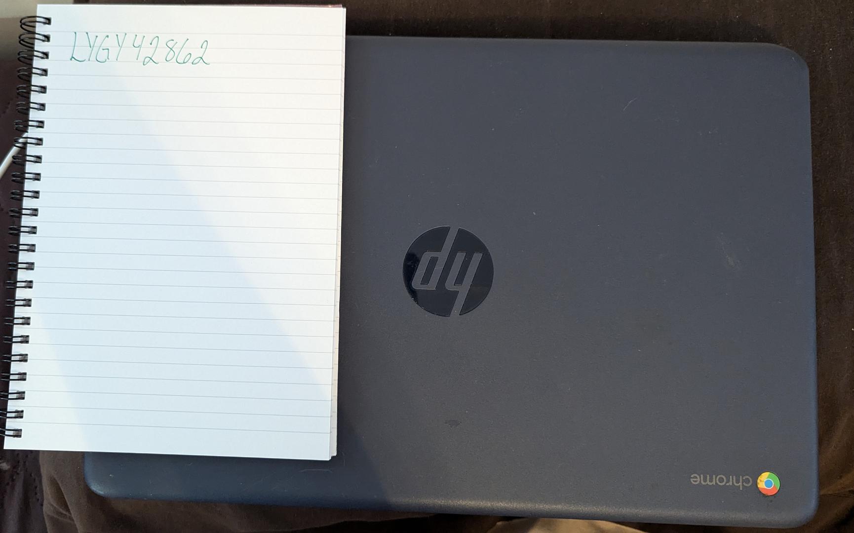 HP Chromebook 14, color Blue