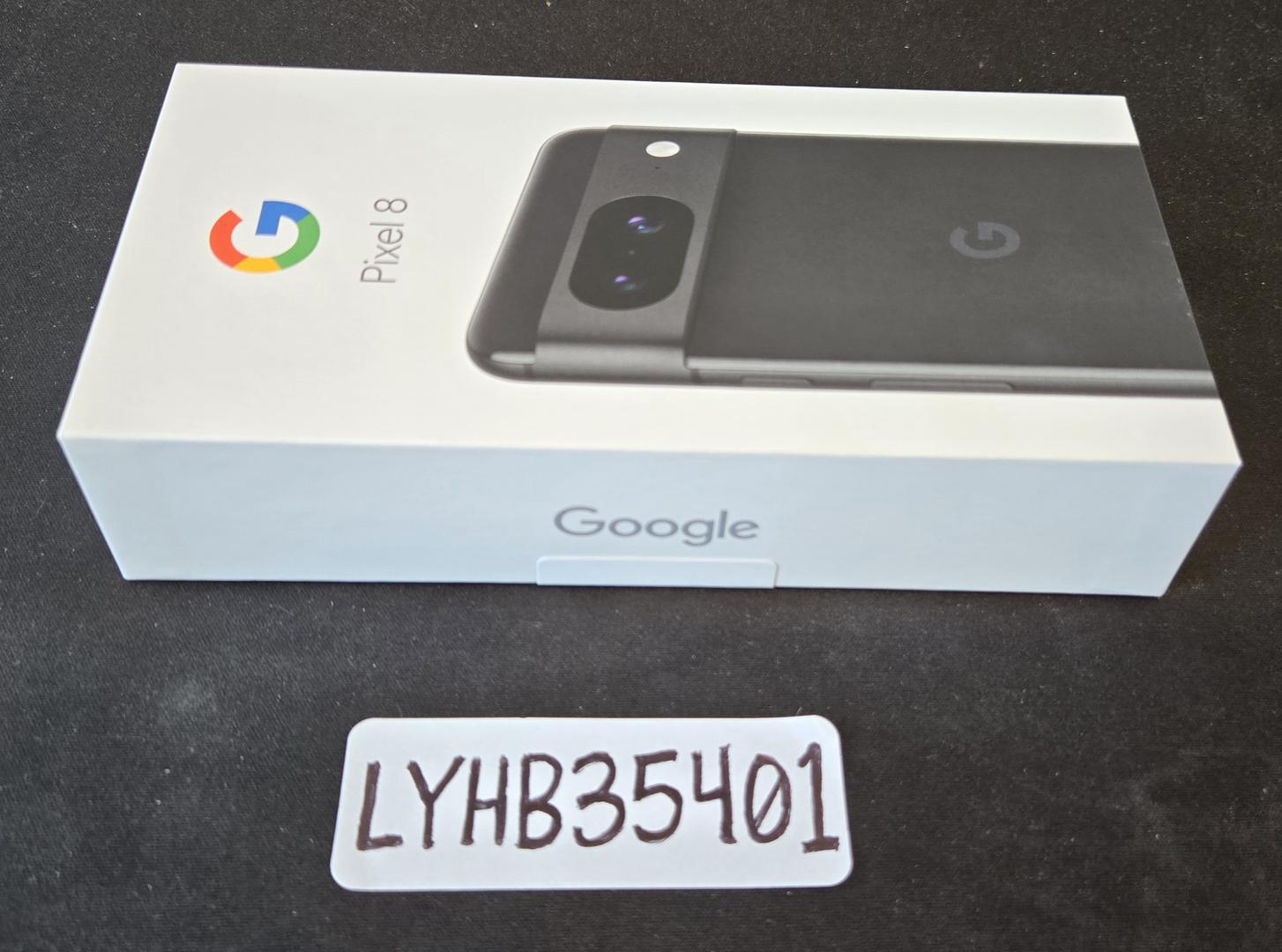 Google Pixel 8, color Obsidian