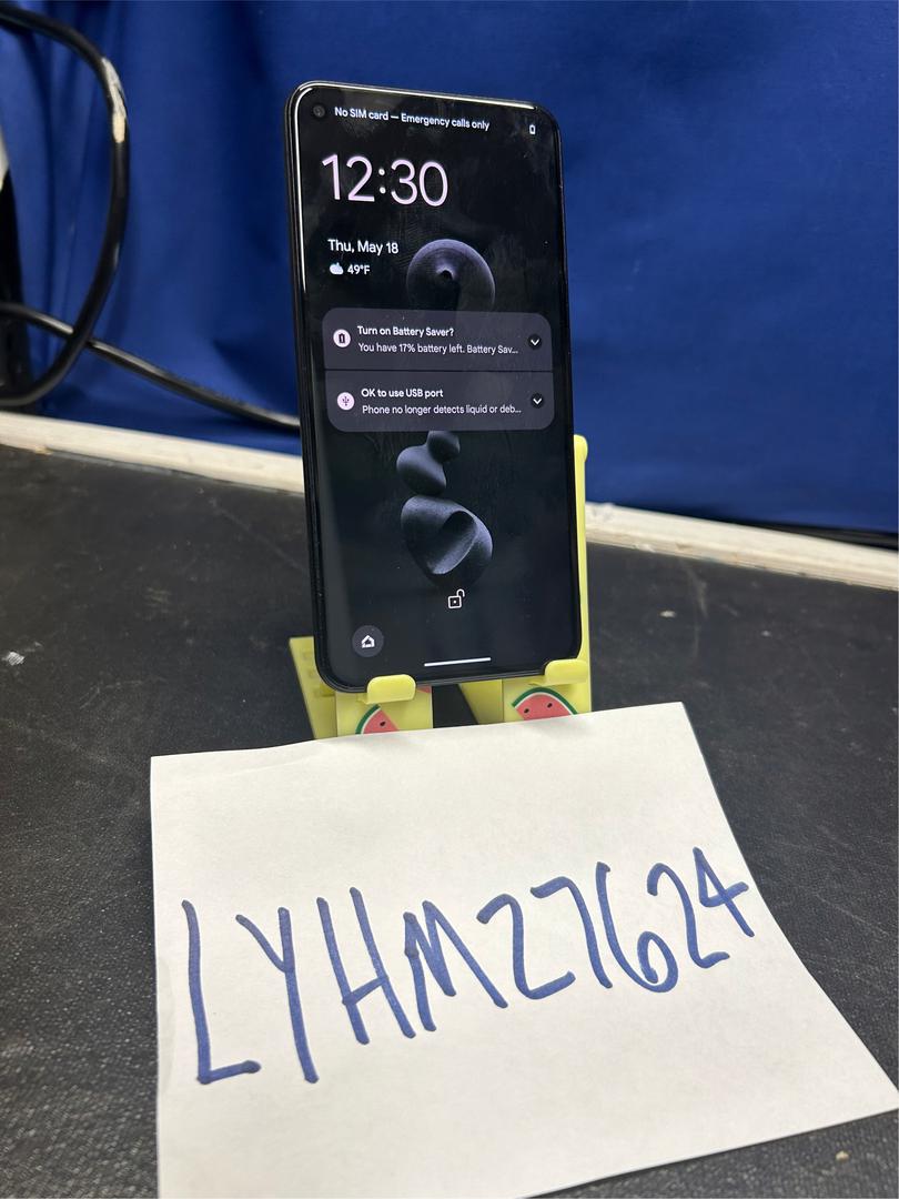 Google Pixel 5, color Black