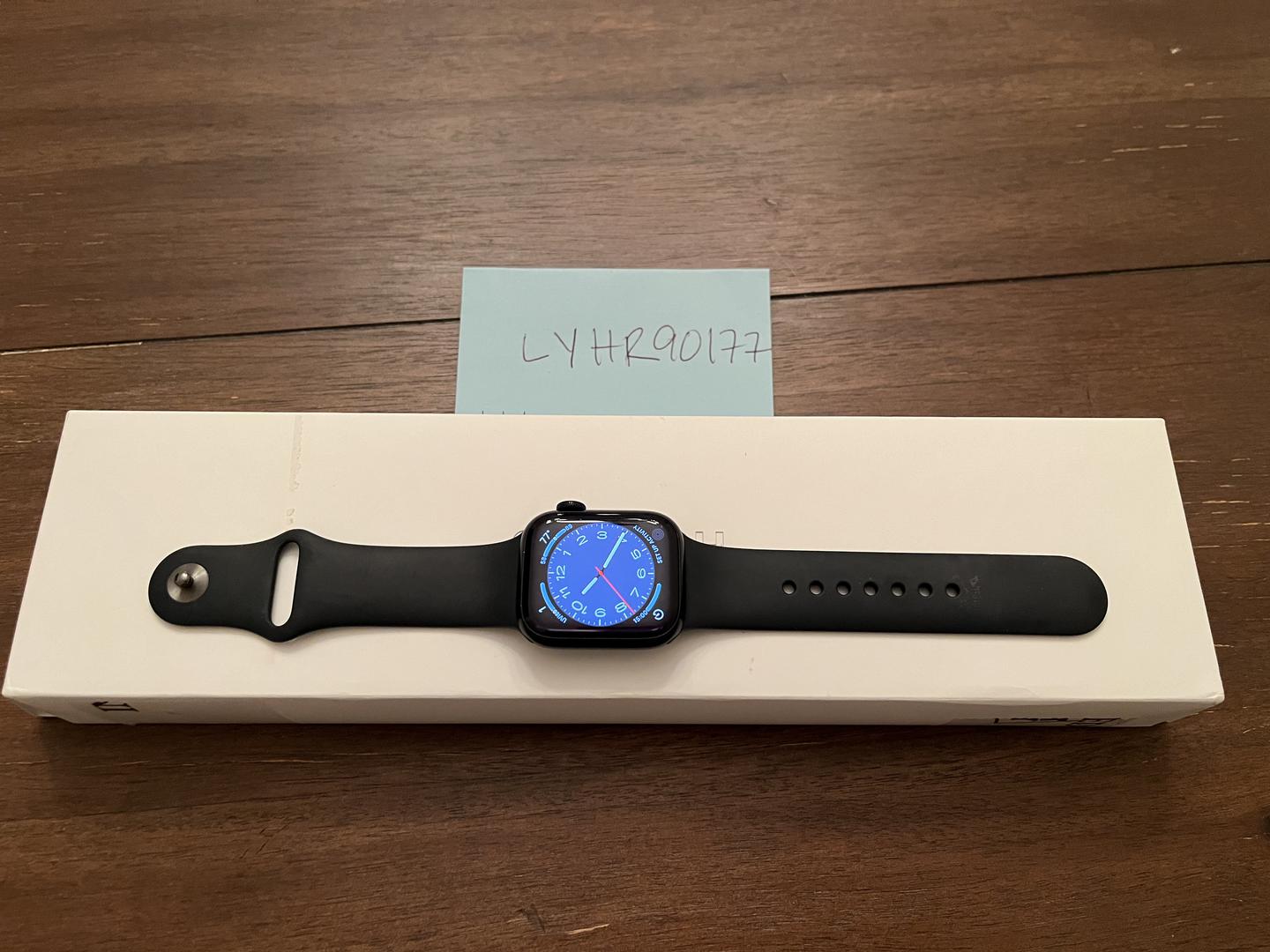 Apple Watch Series 7 41mm - Midnight, A2473 - GPS, Aluminum - LYHR90177 ...