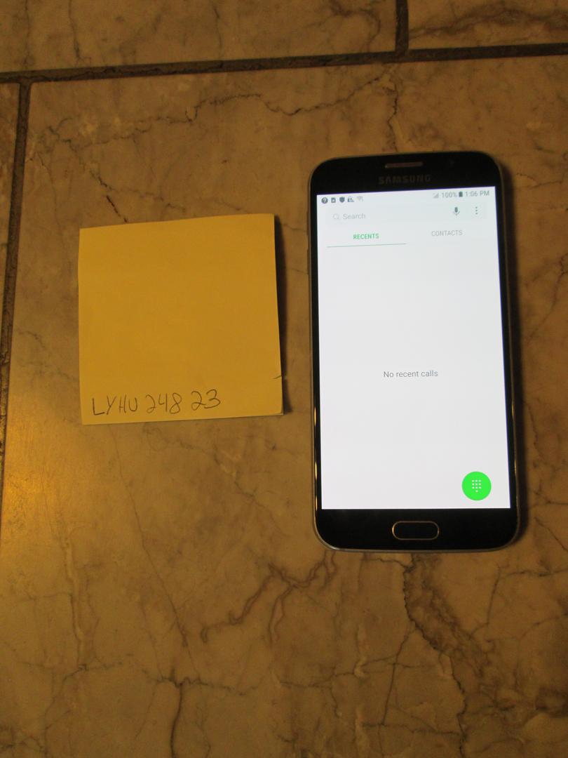 Samsung Galaxy S6, color Black