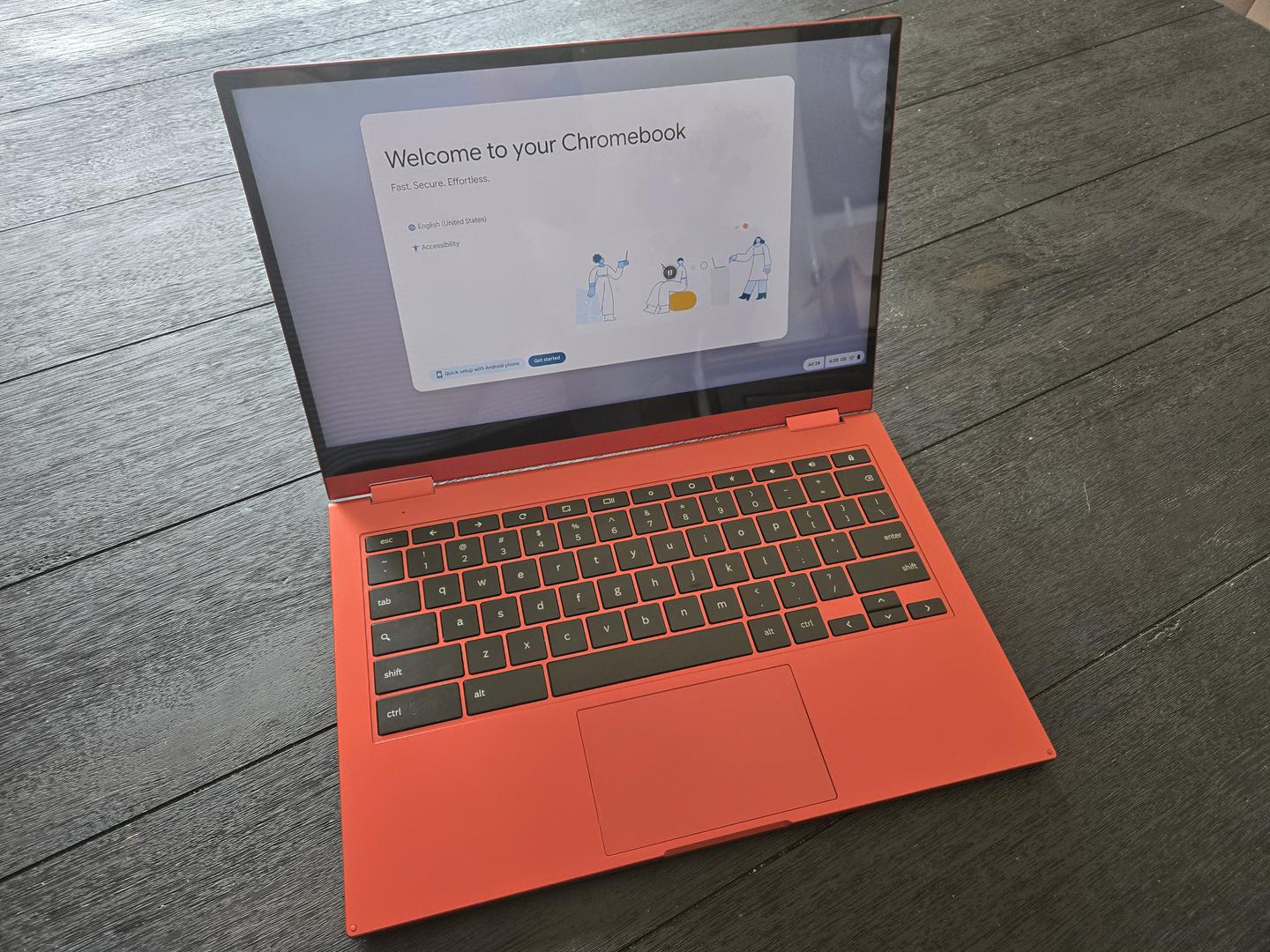 Samsung Galaxy Chromebook 2, color Red