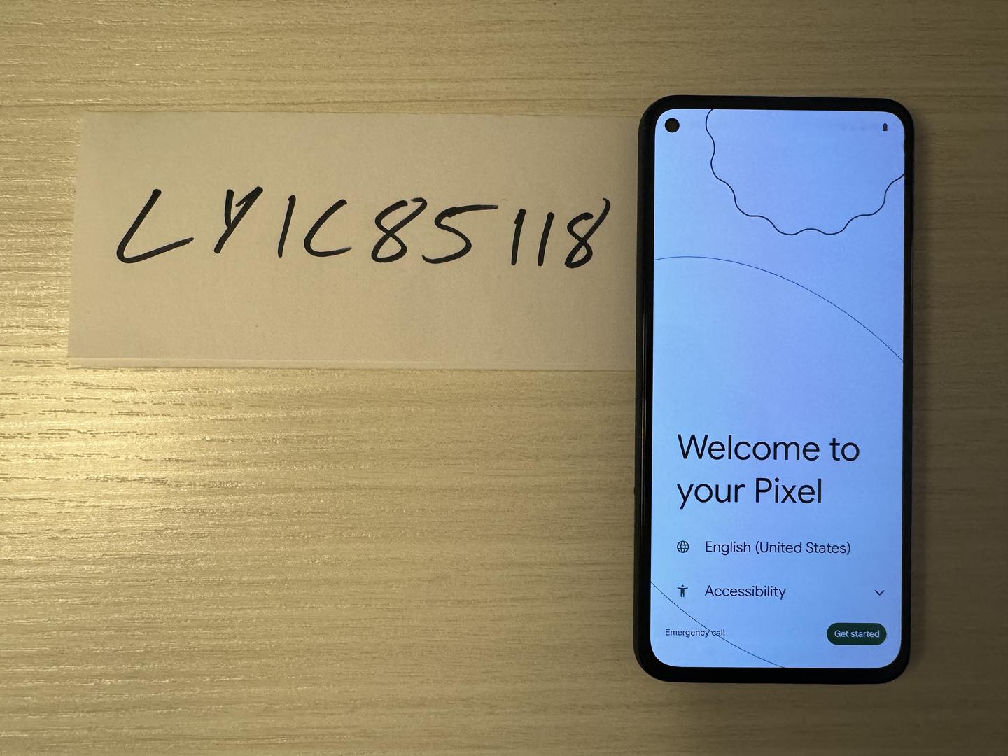 Google Pixel 5a 5G, color Black