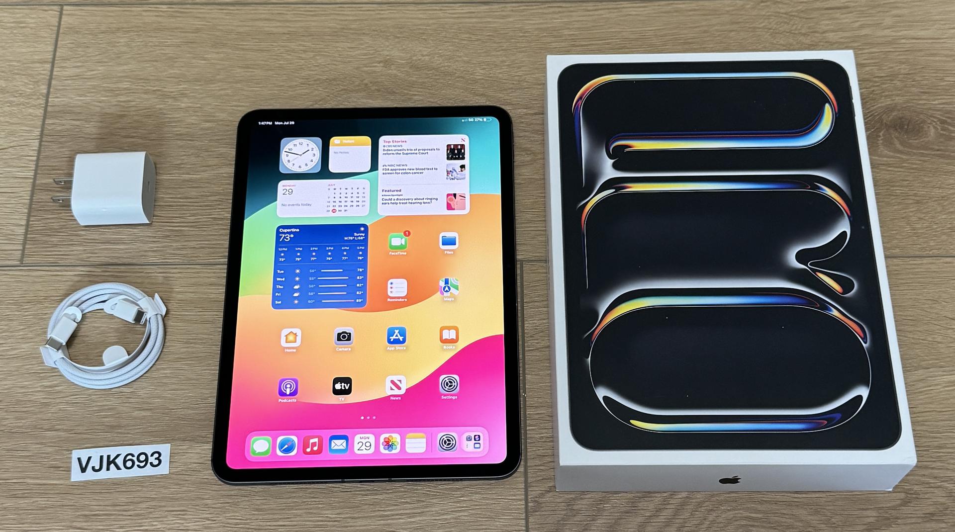Apple iPad Pro 11" (M4) 2024, color Black