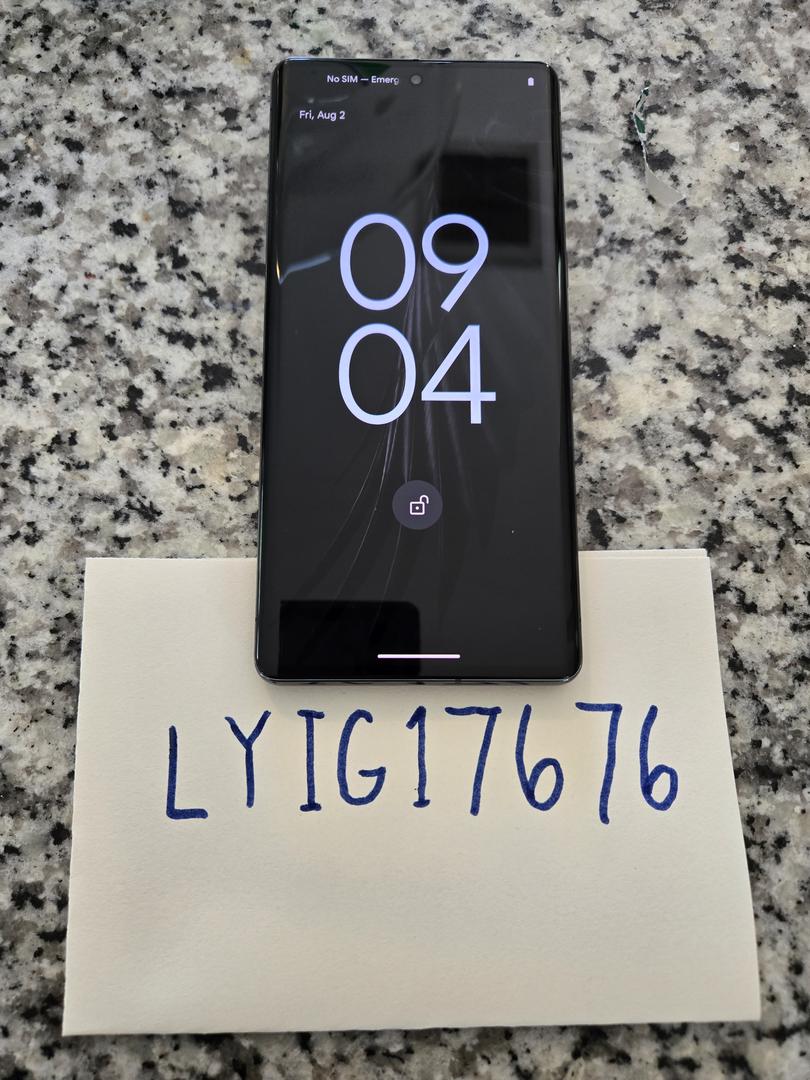 Google Pixel 7 Pro, color Obsidian