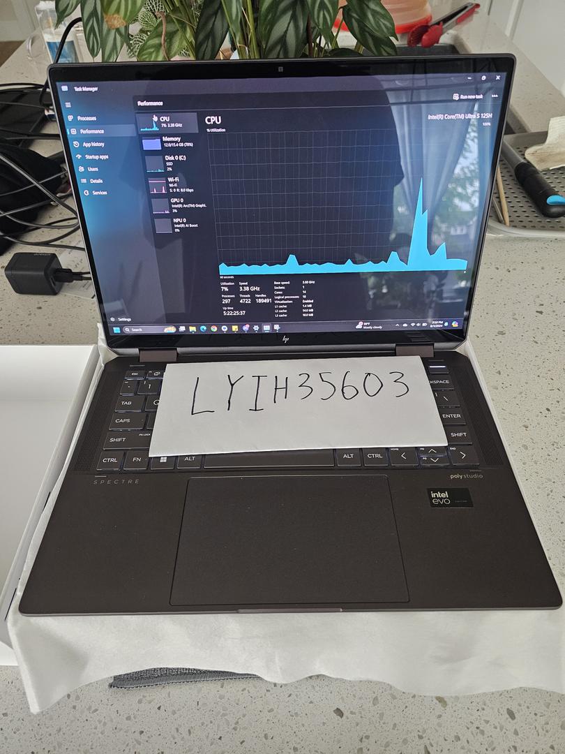 HP Spectre Laptop, color
