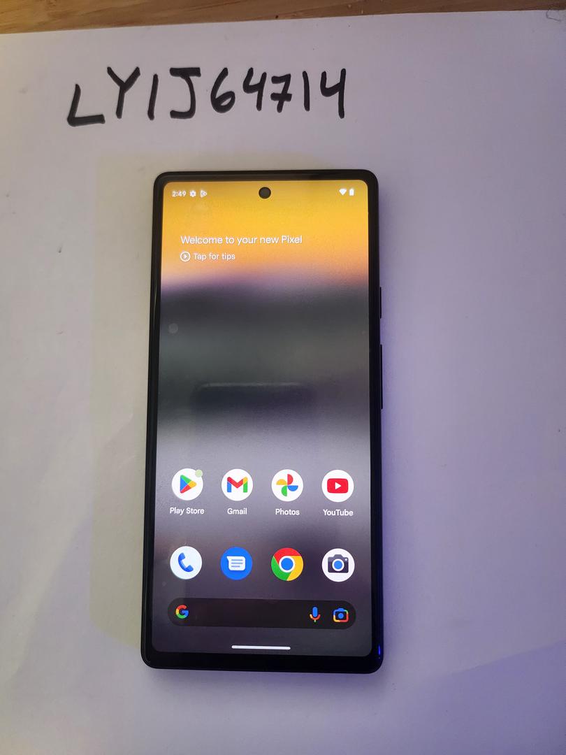 Google Pixel 6a, color Charcoal