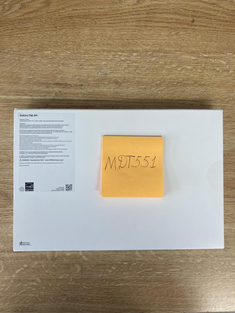 Samsung Galaxy Tab A9 Plus, color Graphite