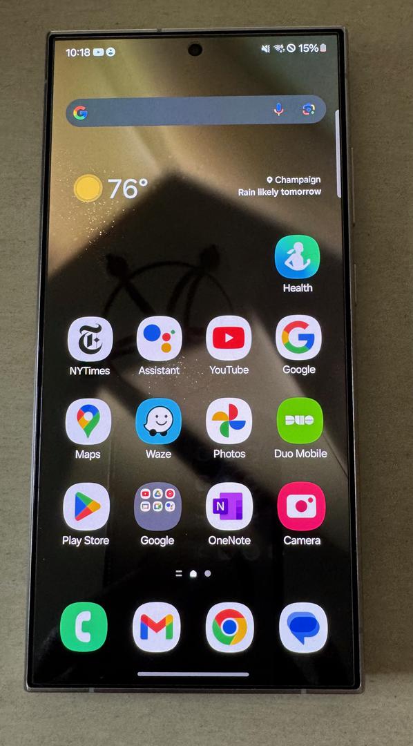 Samsung Galaxy S24 Ultra, color Orange