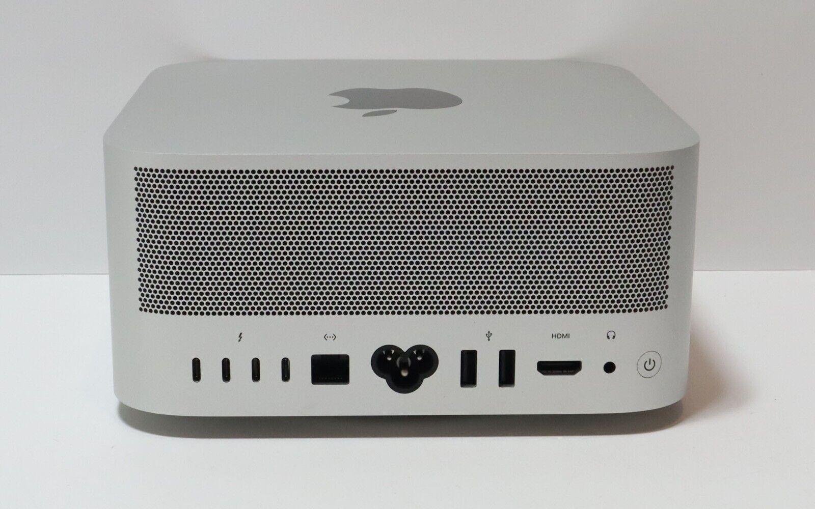 Apple Mac Studio 2022 – M1 Max, 10-Core CPU, 24-Core GPU, 32GB RAM, 1TB SSD – Silver – Refurbished Excellent
