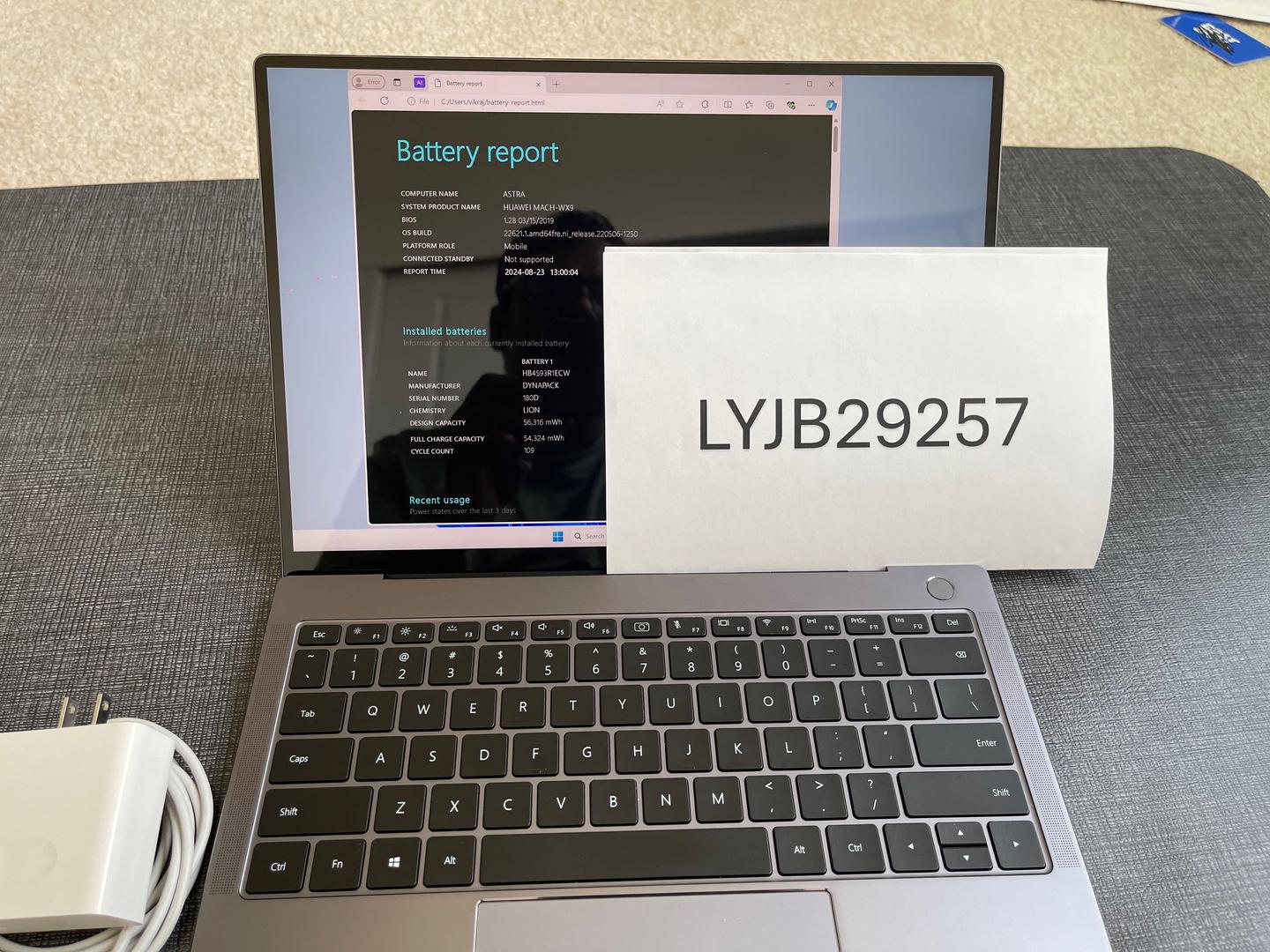 Huawei MateBook X Pro, color Gray