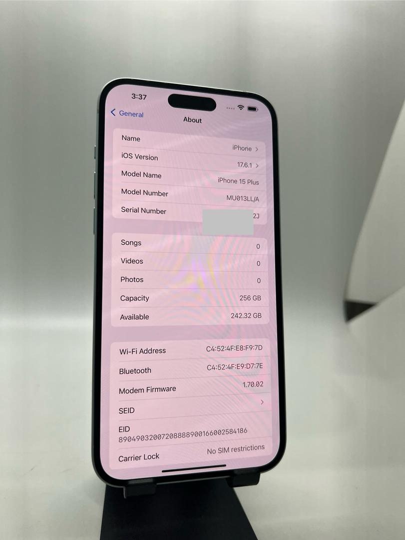 Apple iPhone 15 Plus, color Blue