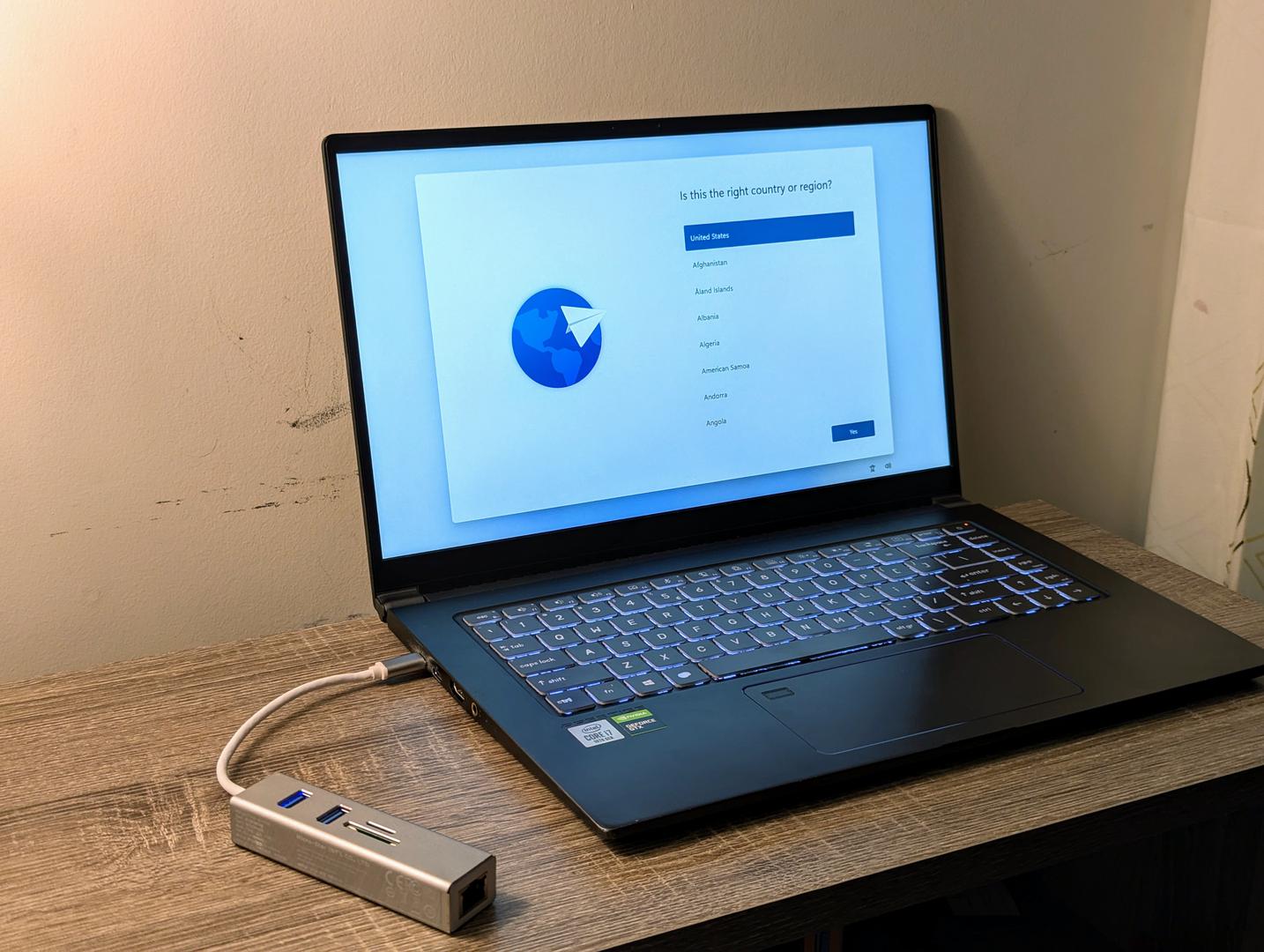 MSI Laptop, color