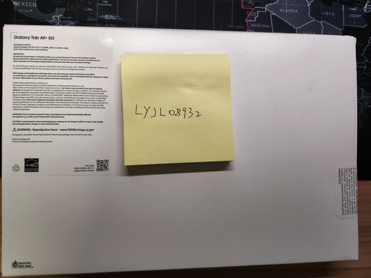 Samsung Galaxy Tab A9 Plus, color Graphite