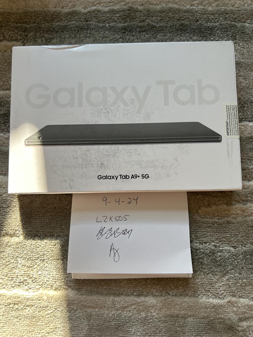 Samsung Galaxy Tab A9 Plus, color Graphite