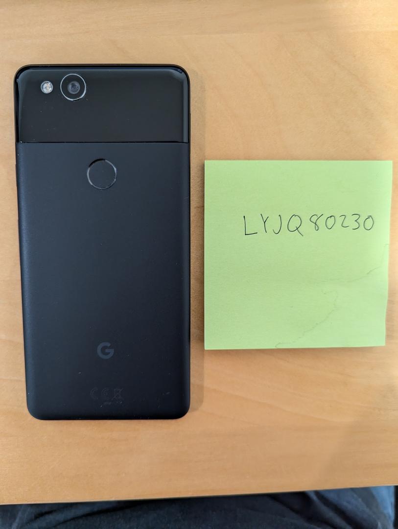 Google Pixel 2, color Black