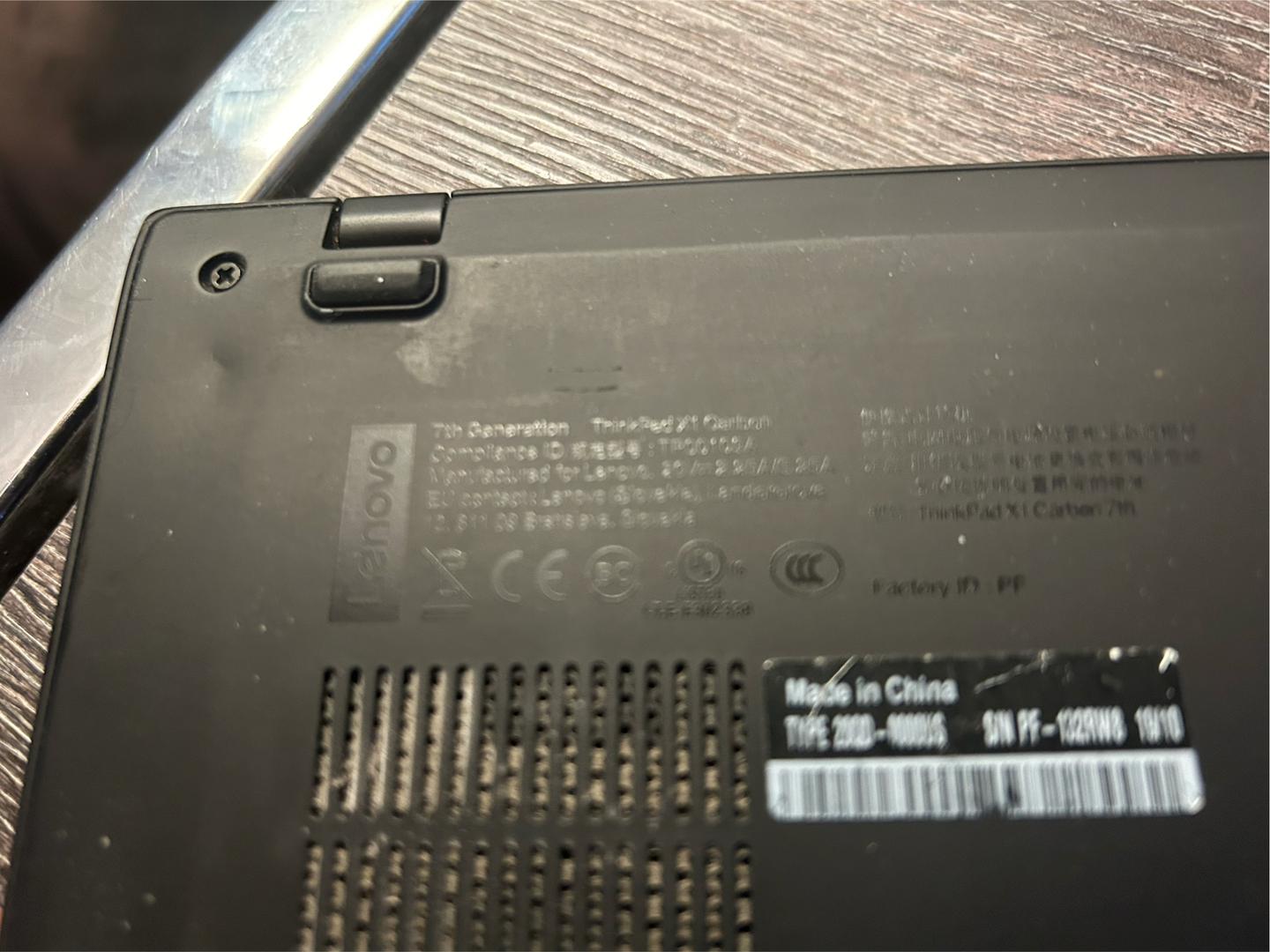 Lenovo ThinkPad X13 Laptop, color