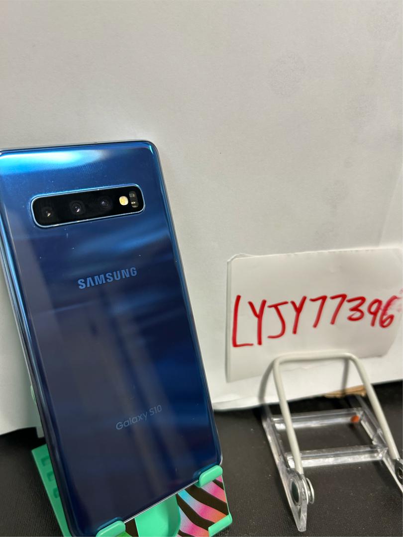 Samsung Galaxy S10 Verizon, Blue, 128GB, 8GB, SMG973U LYJY77396