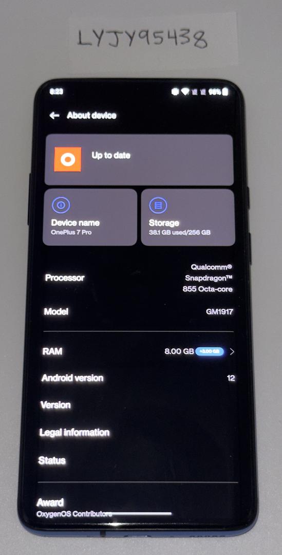 OnePlus 7 Pro, color Blue
