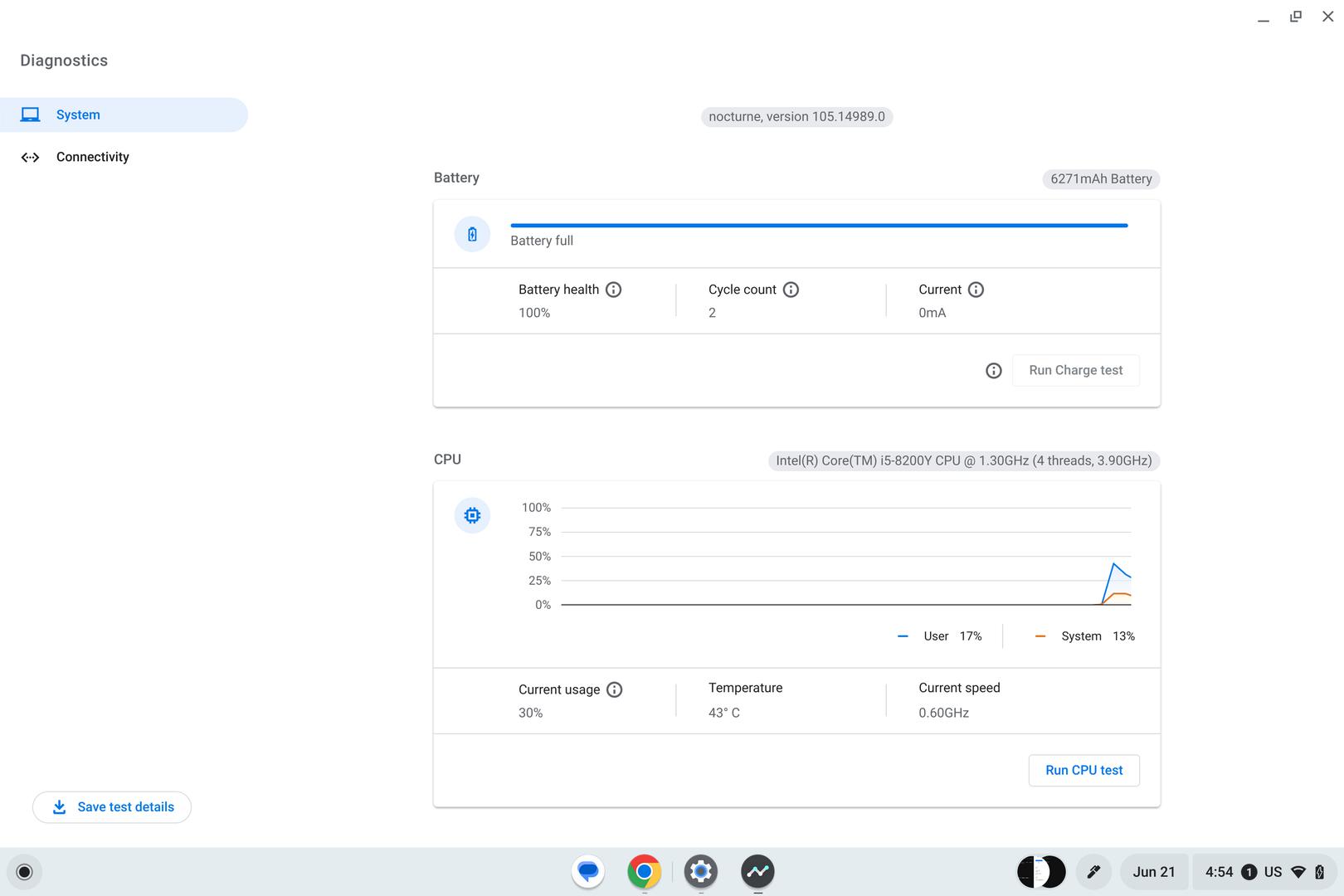 Google Pixel Slate, color Navy Blue