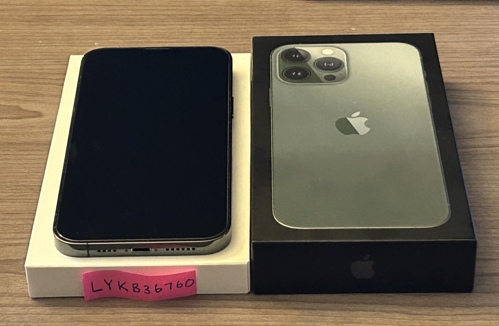 Apple iPhone 13 Pro Max - Unlocked, 256GB, Green, A2484