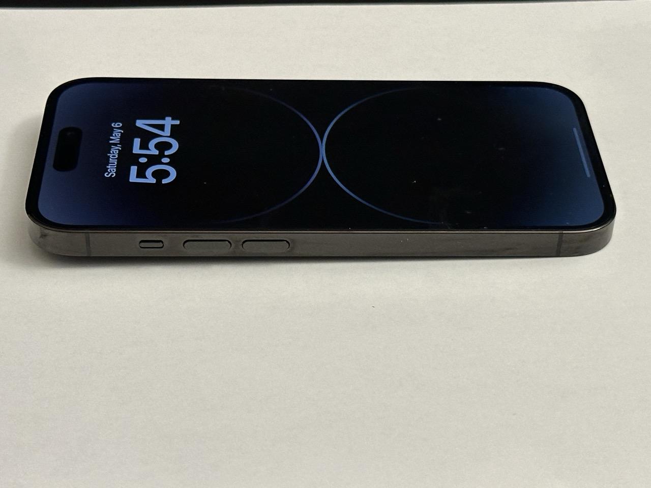 Apple iPhone 14 Pro - Unlocked, 128GB, Black, A2650 - LYKC47397