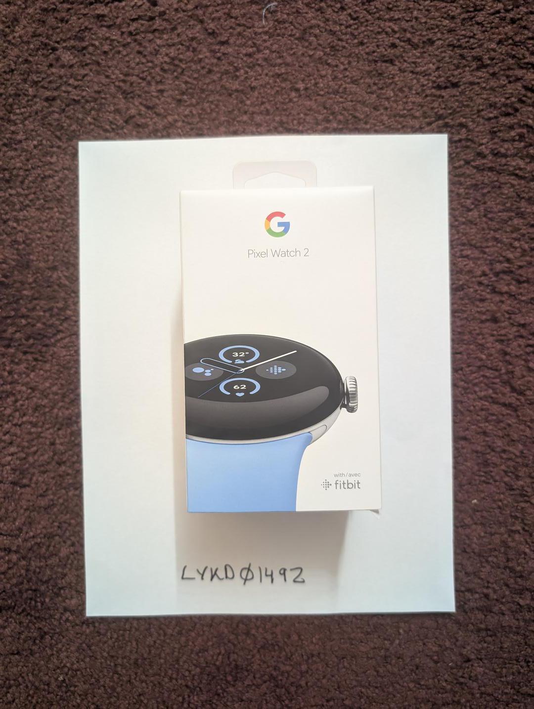 Google Pixel Watch 2, color Silver