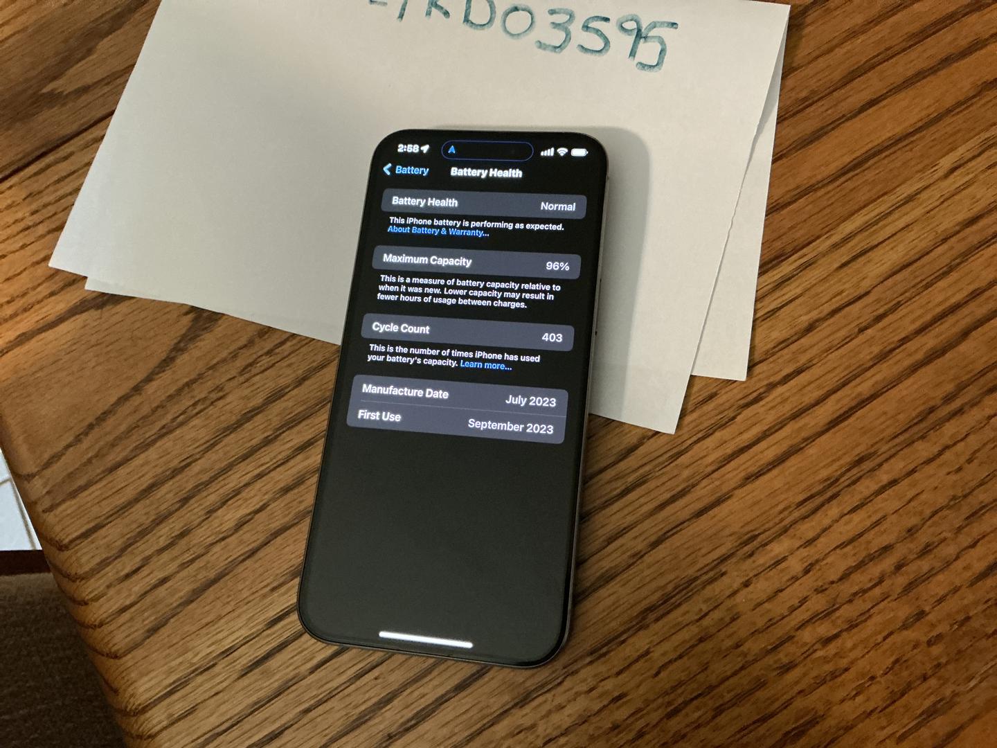 Apple iPhone 15 Pro Max, color Natural