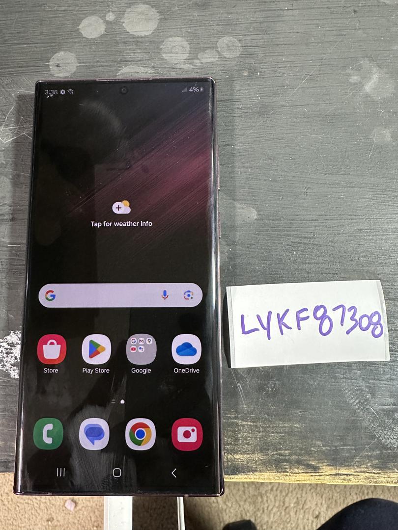 Samsung Galaxy S22 Ultra, color Burgundy