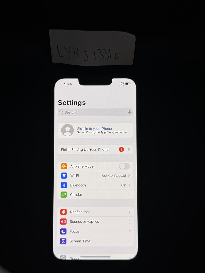 Apple iPhone 13 Unlocked, Midnight, 128GB, A2482 LYKJ13310 Swappa
